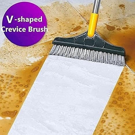 2 In 1 Floor Cleaning Brush Bathroom Tile Windows Floor Cleaning Brush With 120° Rotatable Head