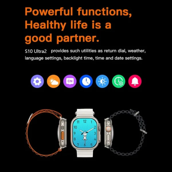 S10 Ultra 2 Smart Watch – For Kids, Teens & Adults |