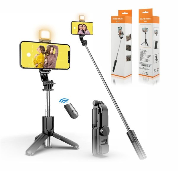 R1s Bluetooth Selfie Stick Tripod – New Model