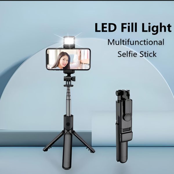 R1s Bluetooth Selfie Stick Tripod – New Model
