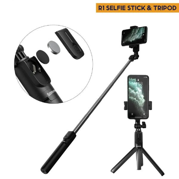 R1s Bluetooth Selfie Stick Tripod – New Model