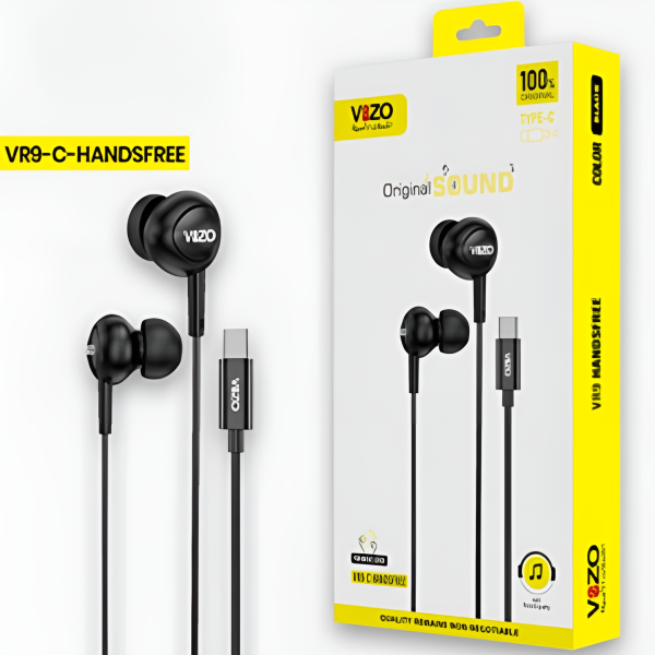 Vr9-c Handsfree – Premium Type-c Wired Earphones v